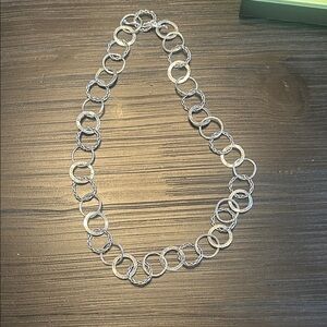 Ross Simon’s Elegant Silver Chain Necklace